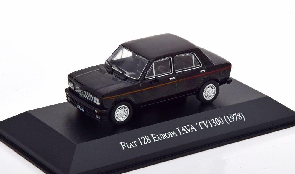 Модель коллекционная Fiat 128 europa iava tv 1300 1978 black