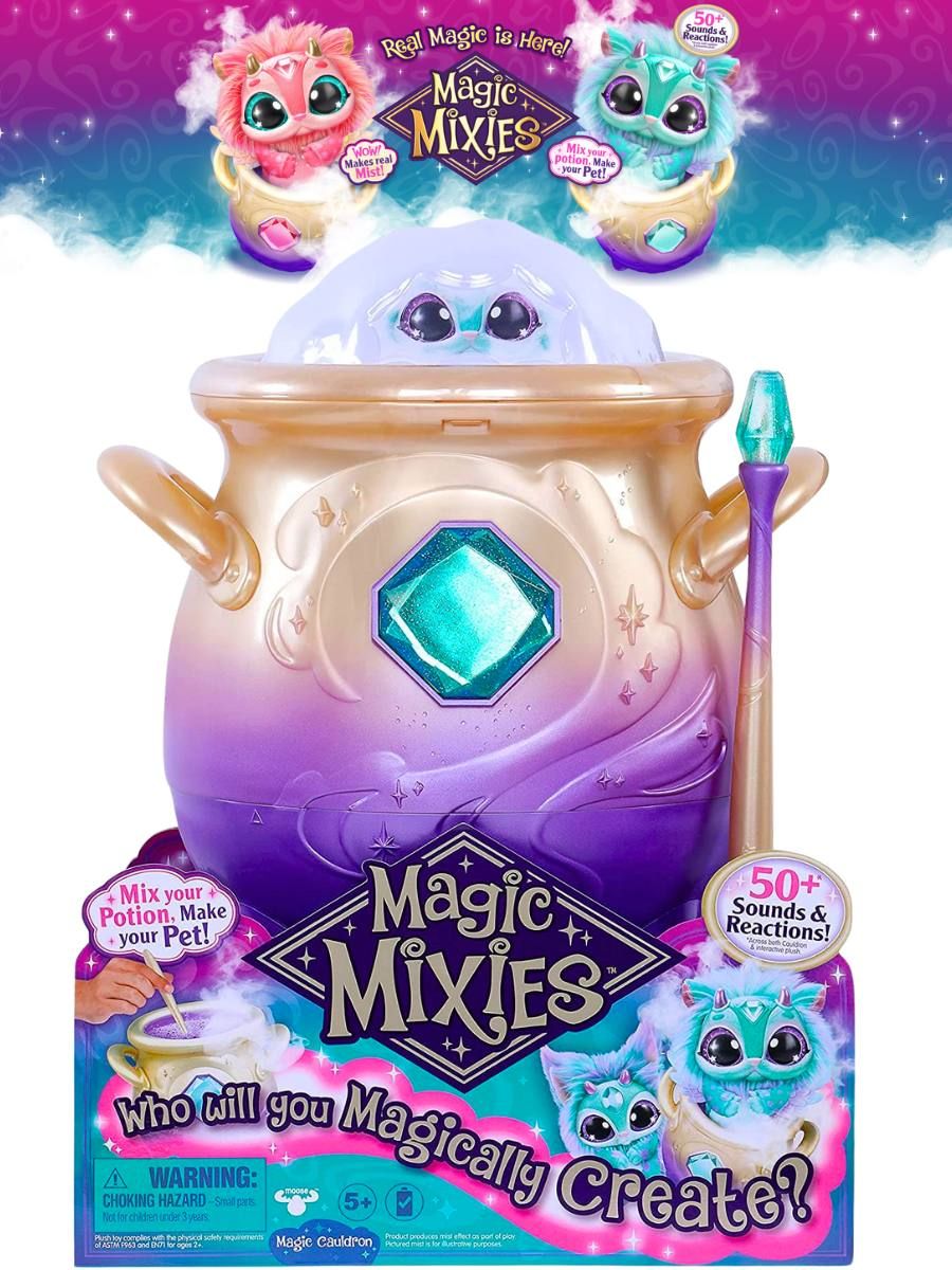 Magic Mixies Игровой набор Интерактивный Волшебный котел Розовый - купить с  доставкой по выгодным ценам в интернет-магазине OZON (1333565868)