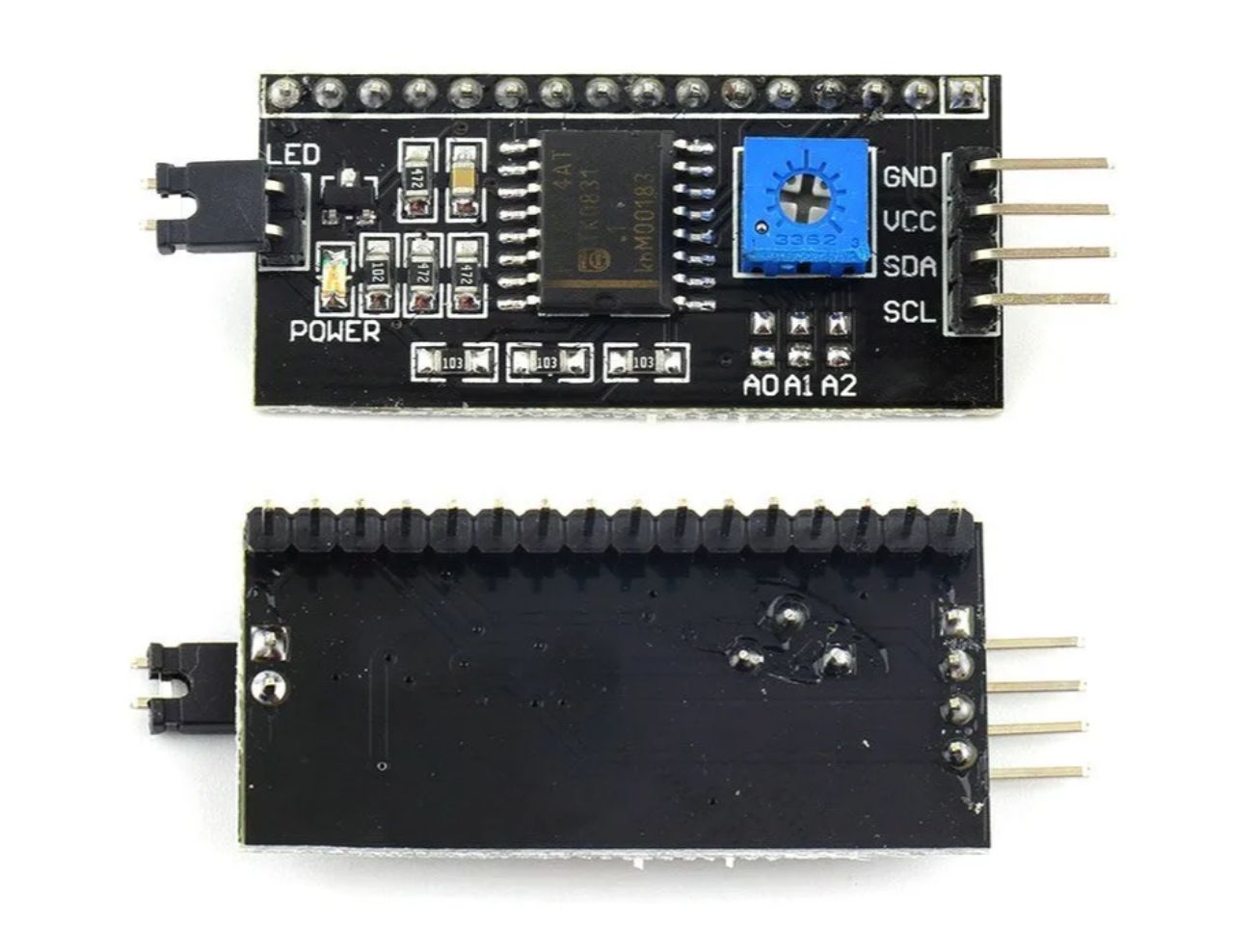 Lcd converter. I2c модуль для LCD. I2c модуль для LCD 1602. Модуль i2c для LCD 1602 Arduino. Arduino IIC 1602 LCD Module.