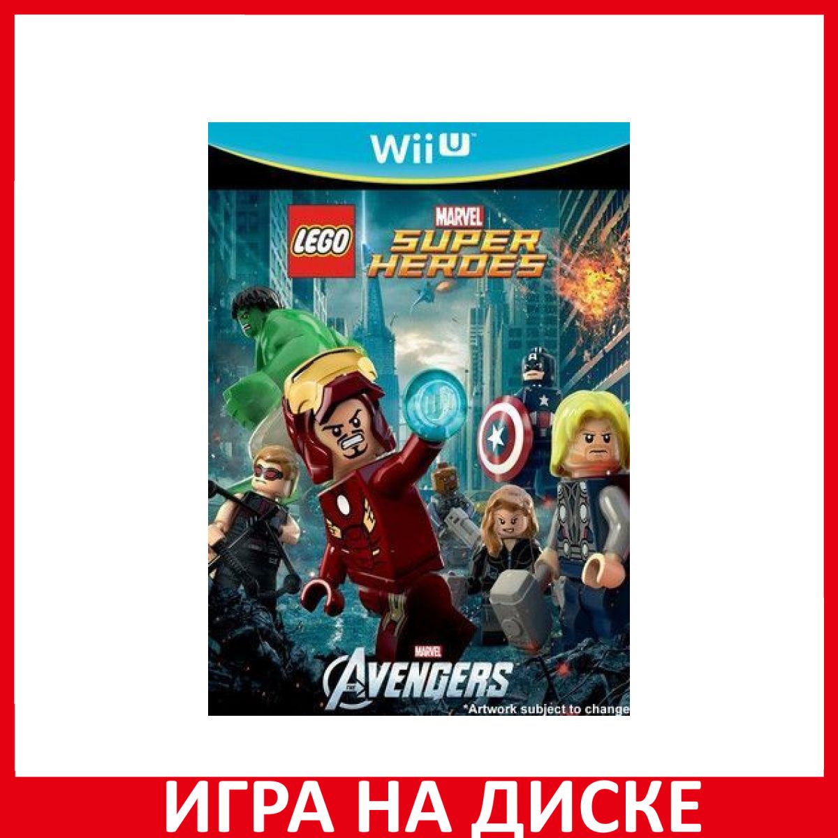 Игра LEGO Marvel Super Heroes (Wii U)