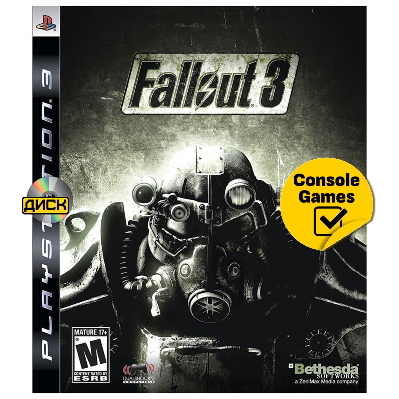 PS3 Fallout 3 (английская версия) . Товар уцененный