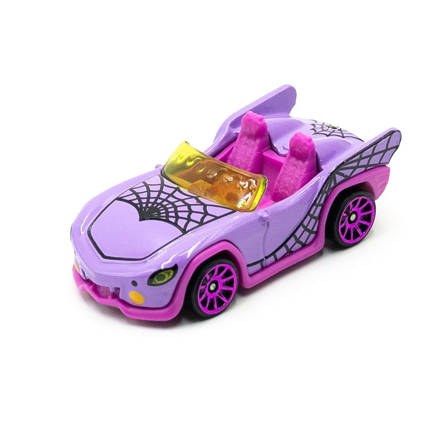 Машинка для девочек КРАСОТКА Hot Wheels Monster High Ghoul Mobile  Коллекционная. Кейс A 2024