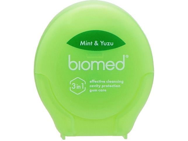 Зубная нить Biomed DentalFloss мята-юдзу