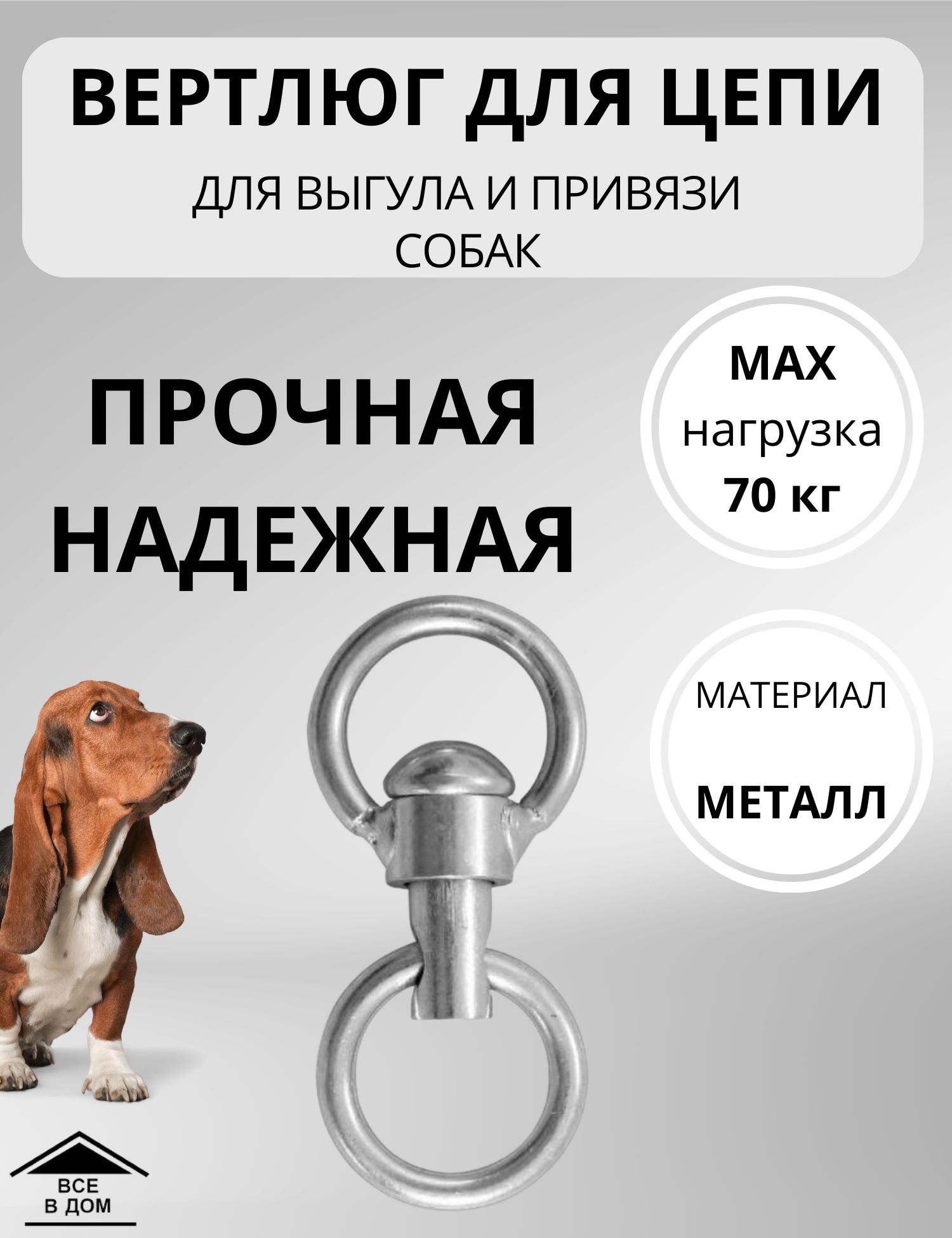 Кольцо для Цепи Собак – купить в интернет-магазине OZON по низкой цене