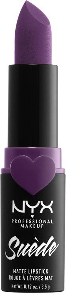 nyx purple lipstick