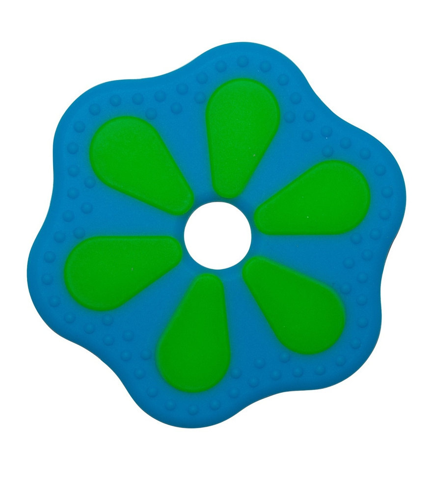 green teething ring