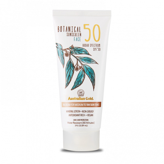 botanical tinted sunscreen for face spf 50