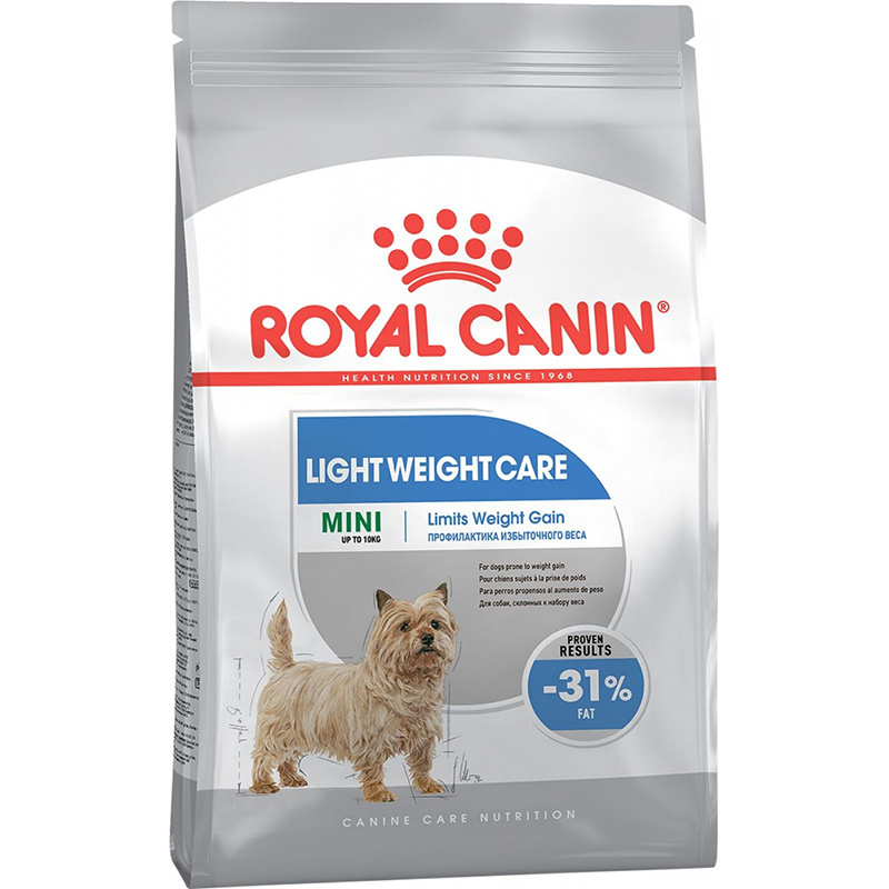 Корм для собак ROYAL CANIN Mini Light Weight Care сухой 3кг — купить в ...