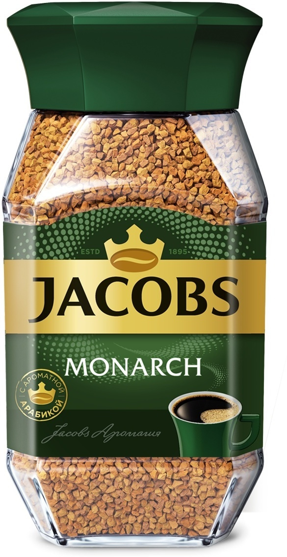 Кофе растворимый Jacobs Monarch, 190 г #1