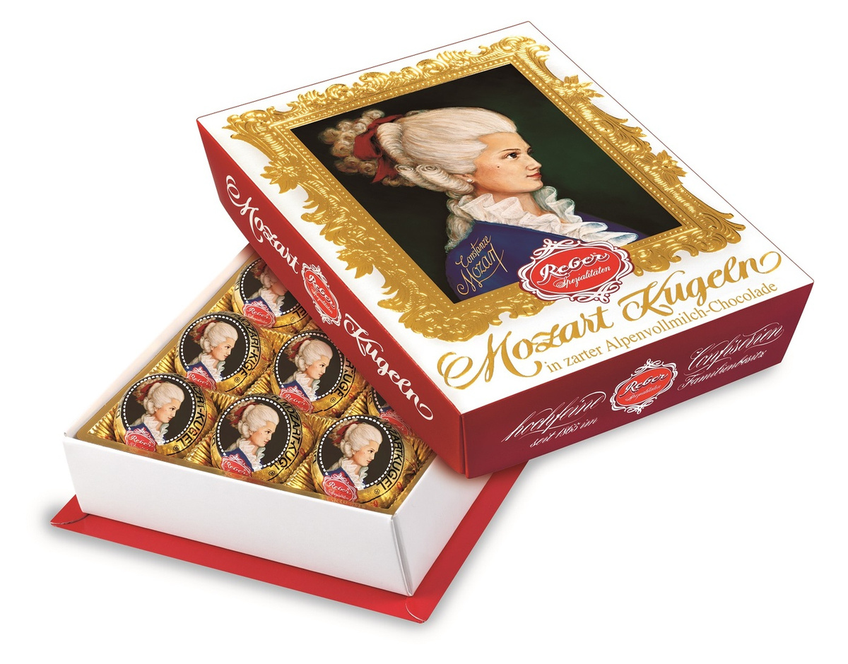 Подарочный набор Reber Mozart Шоколадные конфеты, 240г — купить в ...