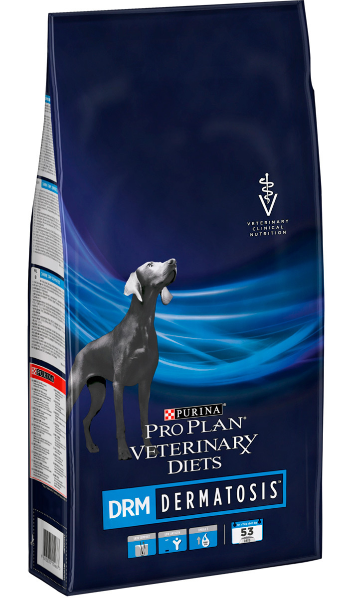 Сухой корм PURINA VETERINARY DIETS DRM DERMATOSIS для взрослых собак ...