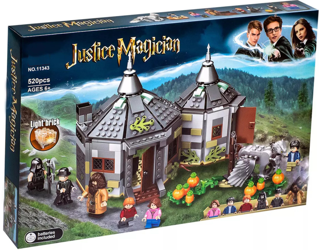 Конструктор 11343 Justice Magician "Гарри Поттер Хижина Хагрида