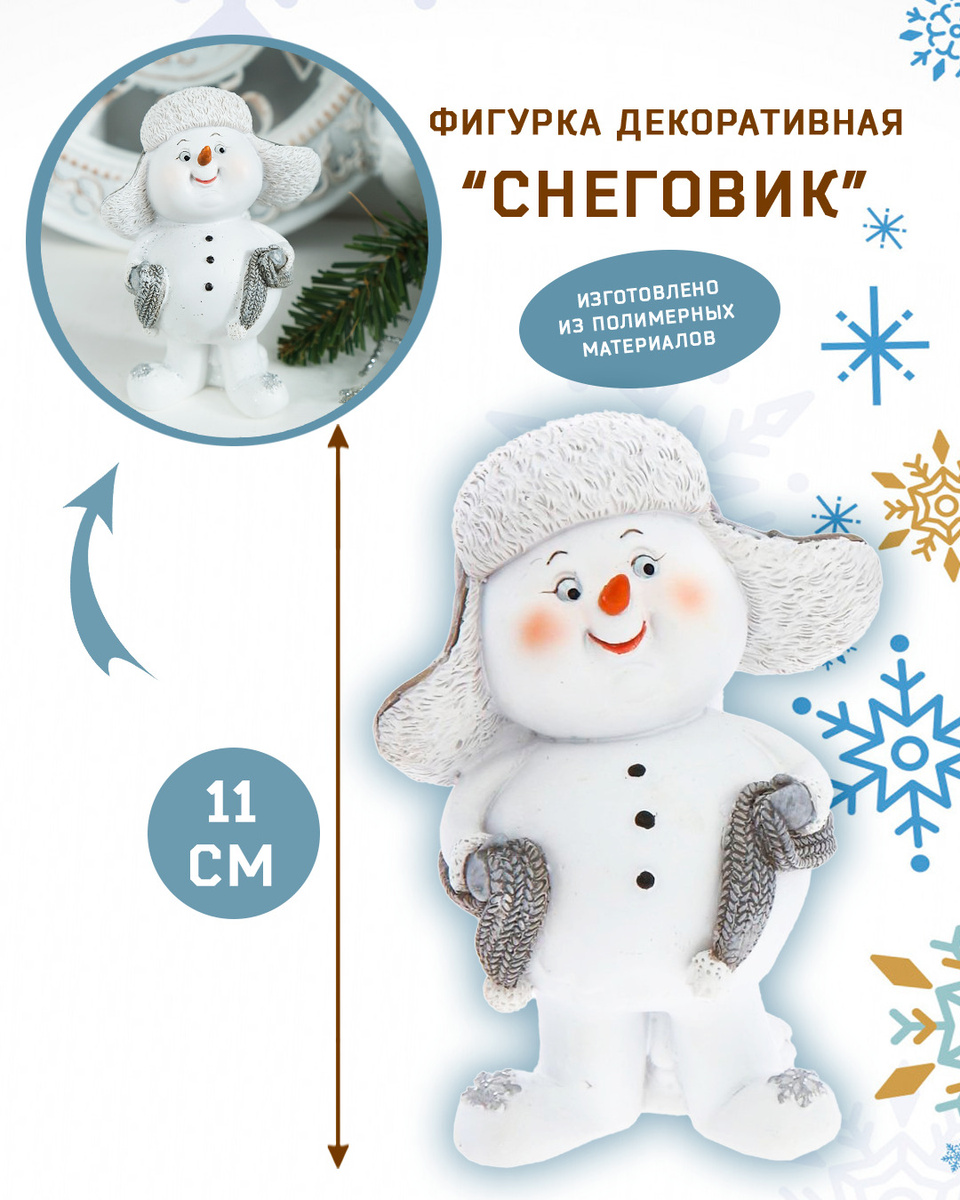 Новогодний Снеговик Купить