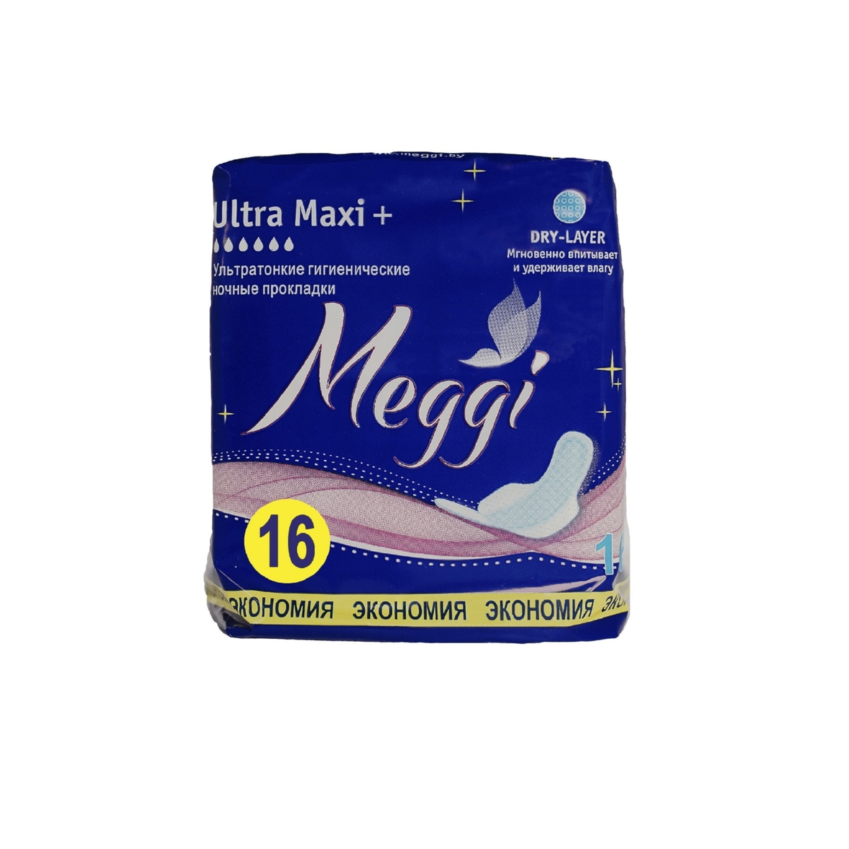 Meggi /Мэгги - Женские гигиенические прокладки "Ultra Maxi+ 16 ...