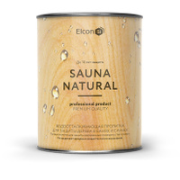 Водоотталкивающая пропитка для бань и саун Elcon Sauna Natural 0,9 л. Спонсорские товары