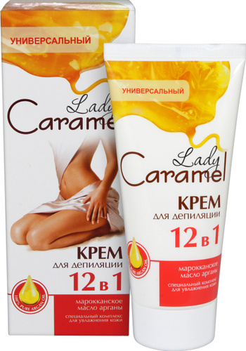 Крем для депиляции тела в душе lady caramel