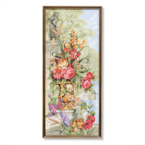 Гобелен картина интерьерная Магазин гобеленов "Аромат цветов" 51/110 см ...