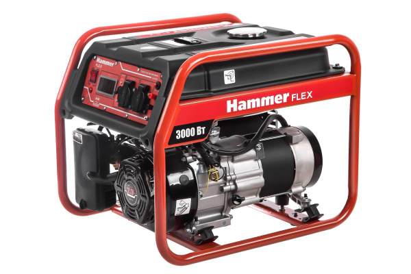 Бензиновый генератор HAMMER GN3000 - купить по низкой цене в интернет ...