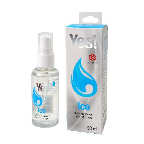 Силиконовая вагинальная смазка с пролонгирующим эффектом Yes Ice - 50 ...