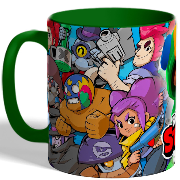Кружка DRABS "по игре Brawl Stars Браво Старс Персонажи, Sally Leon ...