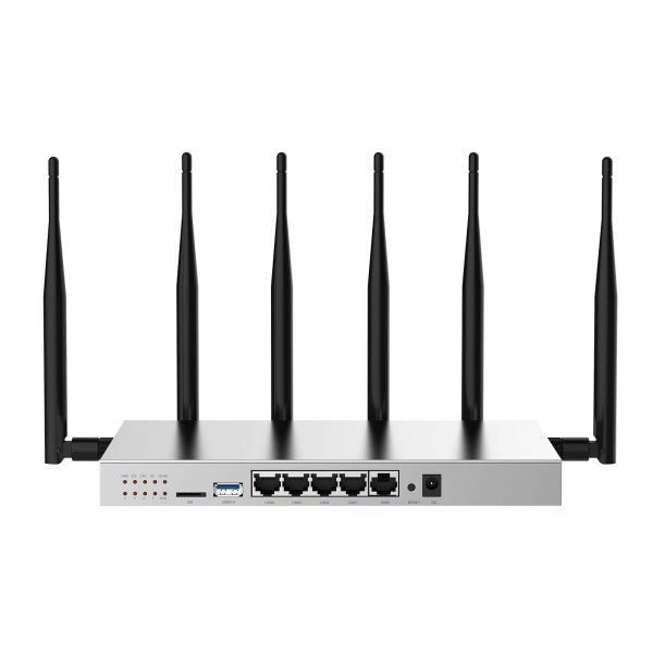 Роутер Геликон Лайн GL-9585 5G Ultra Speed, серебристый, 5 ГГц, 2.4 ГГц ...
