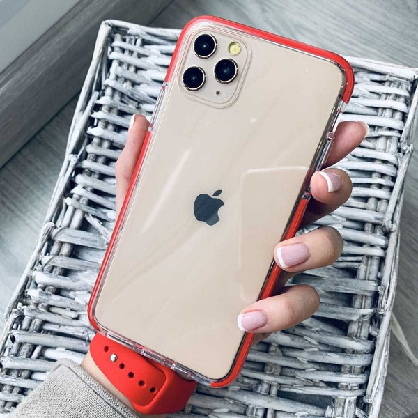 Противоударный чехол "Фруктовый лед" для iPhone 12 Pro Max, красный ...