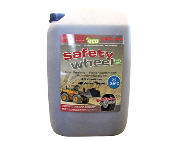 Герметик для шин Safety Wheel, антипрокол (канистра 25 литров) северная ...