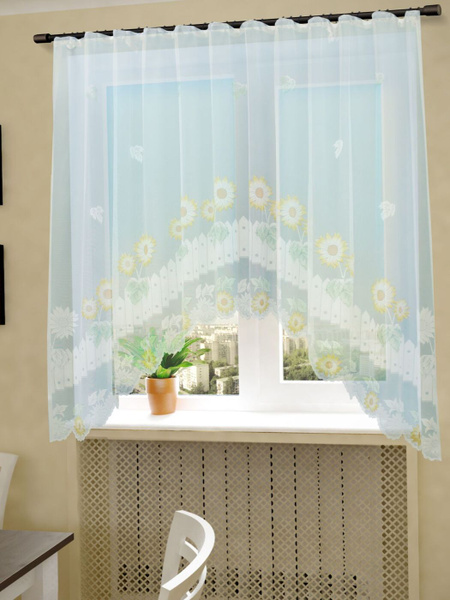 Штора для кухни Sanpa Home Collection "АЛОНСА" 170х300см, белый ...