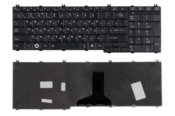 Tastiera Italiana per Notebook Toshiba Satellite C850-B720 (Nera