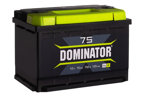 Аккумулятор автомобильный DOMINATOR DOMINATOR/Доминатор 6СТ-75 купить ...