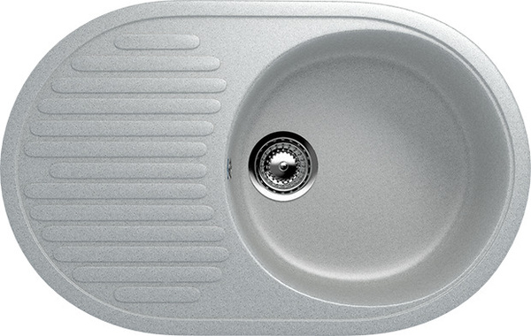 Мойка для кухни из искусственного камня Ulgran U-107-310, серый ...