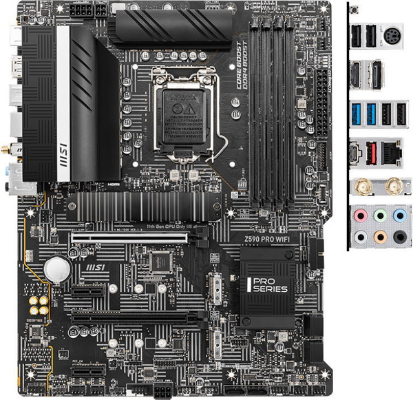 Материнская плата MSI Z590 PRO WIFI купить по низкой цене с доставкой и ...