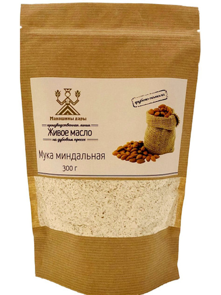 Мука миндальная Макошины Дары 300 г - купить с доставкой по выгодным ...