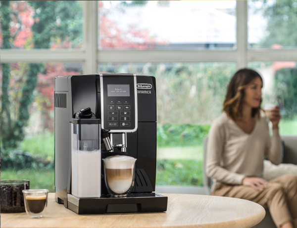 Автоматическая кофемашина DeLonghi ECAM 350.55.B черный с ...