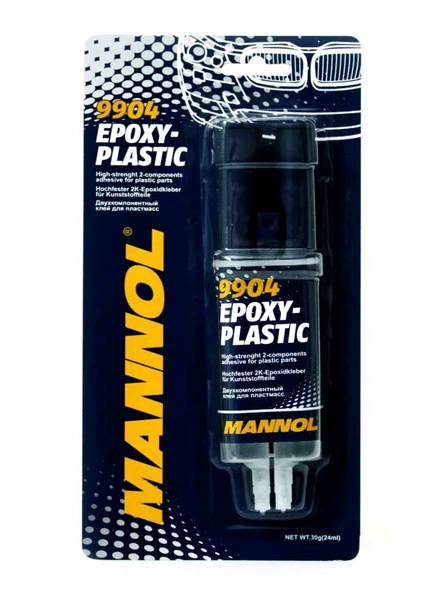Клей для пластика "Жидкий пластик" MANNOL (эпоксидный) Epoxy-Plastic 30 ...