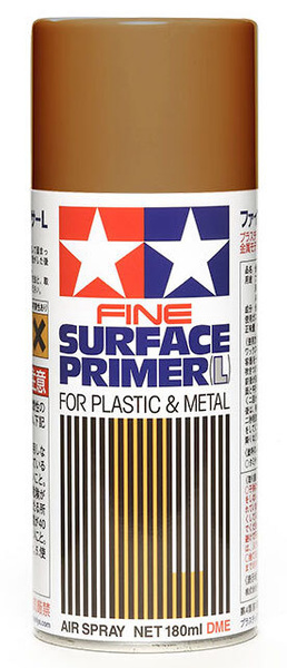 Tamiya Fine Surface Primer Oxide Red L, Финишная Грунтовка для пластика ...