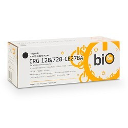 Расходник для печати Bion 728, Черный (black), для лазерного принтера ...