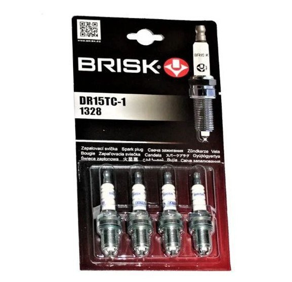 Комплект свечей зажигания BRISK BRISK_DR15TC1 - купить по выгодным ...