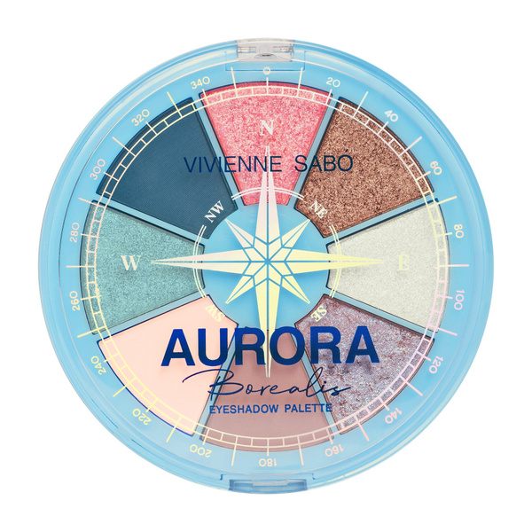 VIVIENNE SABO Палетка теней для век Aurora Borealis, 12 г, 01 - купить ...