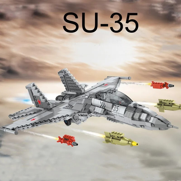 Конструктор Самолет Военный истребитель/ самолеты игрушки / модель ...