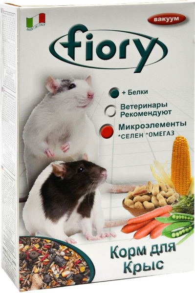 Fiory Ratty / Корм Фиори для Крыс 850 г - купить с доставкой по ...