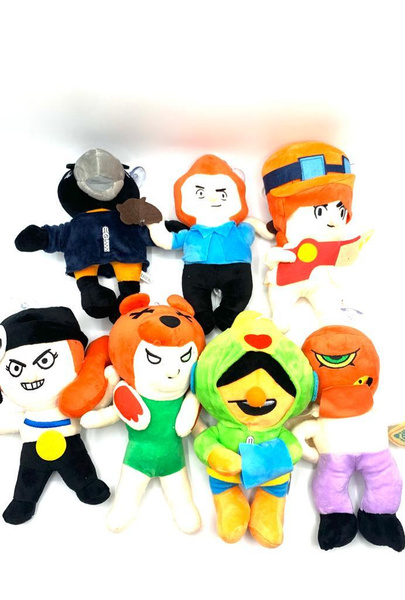Набор из 7 мягких игрушек Бравл Старс Brawl Stars - купить с доставкой ...