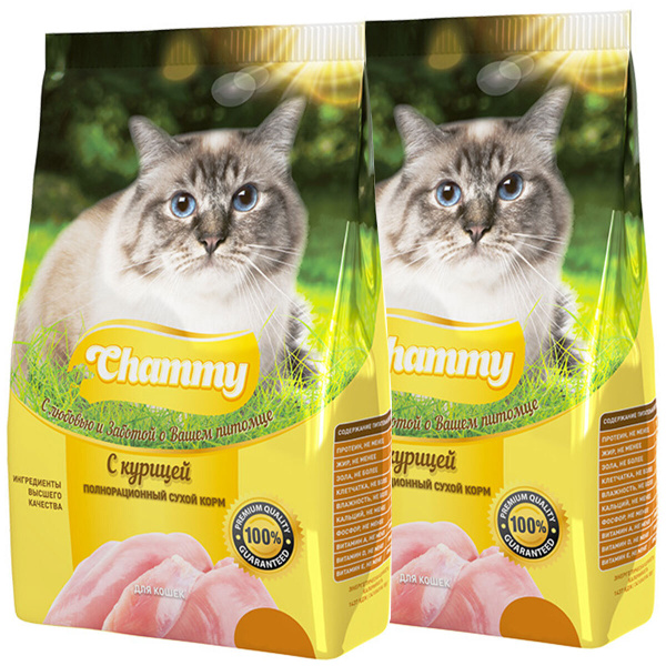 Корм для кошек chammy