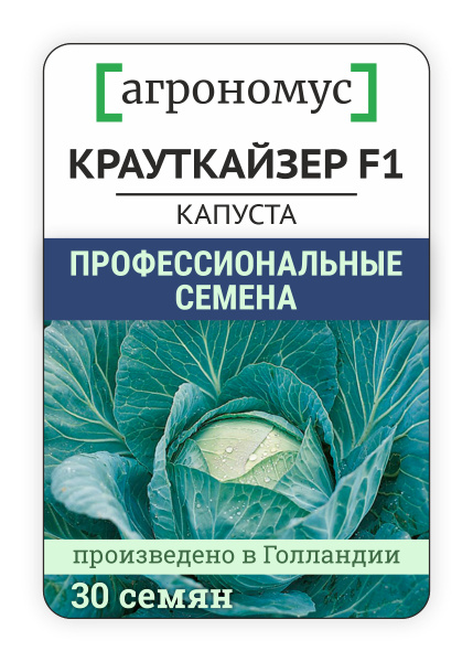 Крауткайзер капуста характеристика и отзывы фото Капуста агрономус 347953832_Крауткайзер F1 - купить по выгодным ценам в интернет