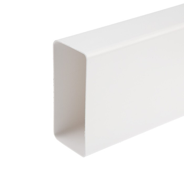 Канал прямоугольный , 55 х 110 мм, 05 м - купить с доставкой по ...