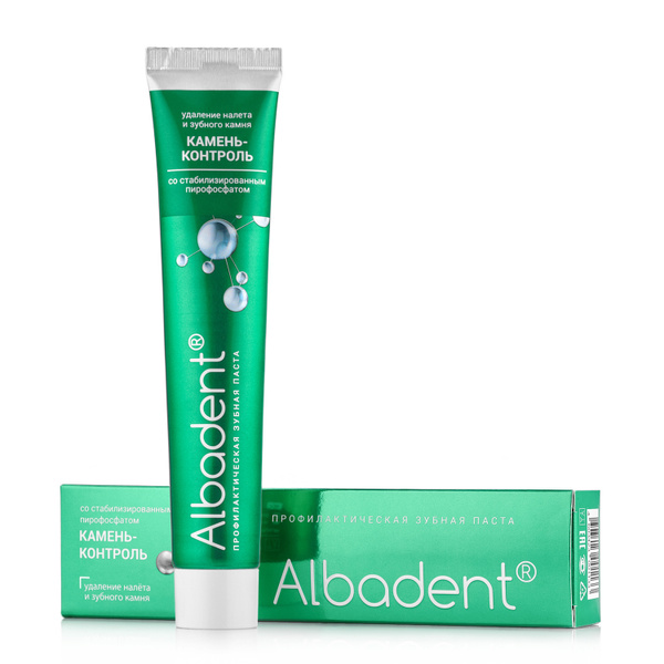 Зубная паста для удаления зубного камня Альбадент 95 г - купить с ...
