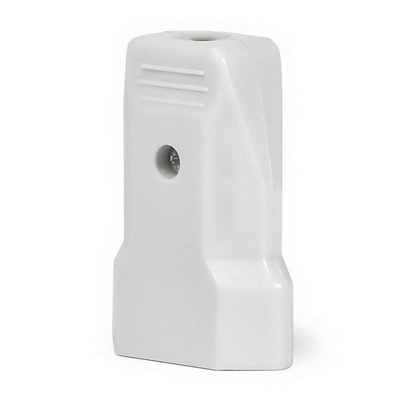 Штепсельное гнездо Smartbuy, под плоскую вилку белое 2,5А 250В (SBE-2.5 ...