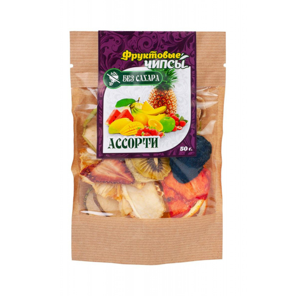 Чипсы Русские Традиции Фруктовые, Ассорти, 50 г - купить с доставкой по ...