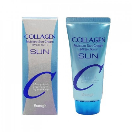 Солнцезащитный крем с коллагеном Enough Collagen Moisture Sun Cream SPF ...