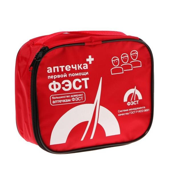 Аптечка для учебных, общеобразовательных учреждений ФЭСТ, сумка ...